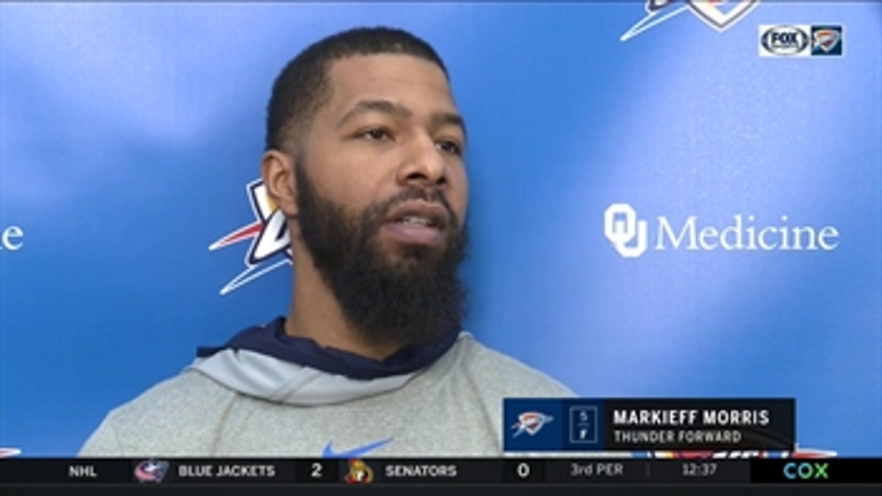 Markieff Morris on wanting to play with OKC