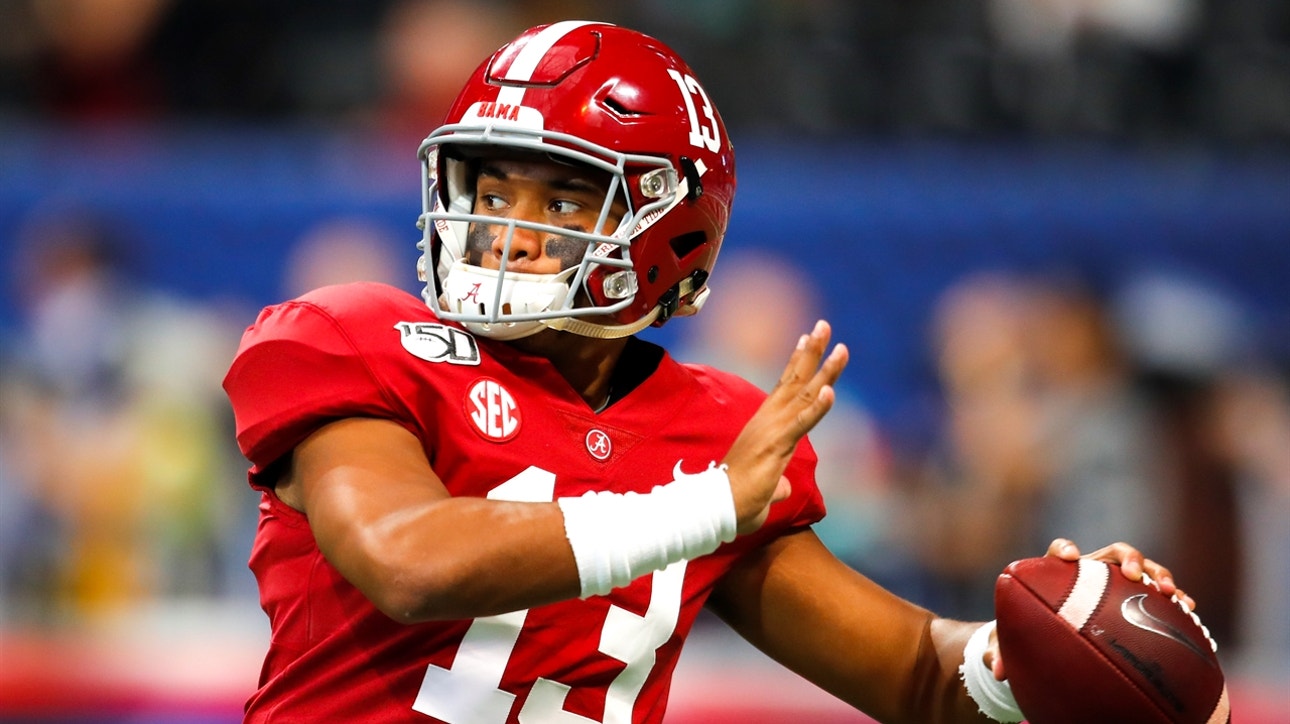 Nick Wright on Chris Simms claiming Stidham is better than Tua: 'Worst take of 2020'