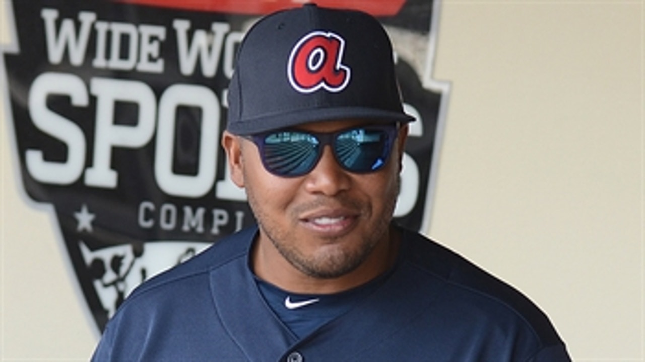 Andruw Jones' message to young Braves​ at spring training