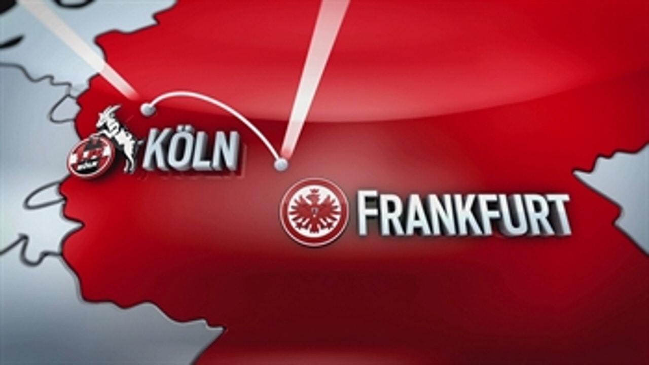 Eintracht Frankfurt vs. 1. FC Koln ' 2016-17 Bundesliga Highlights