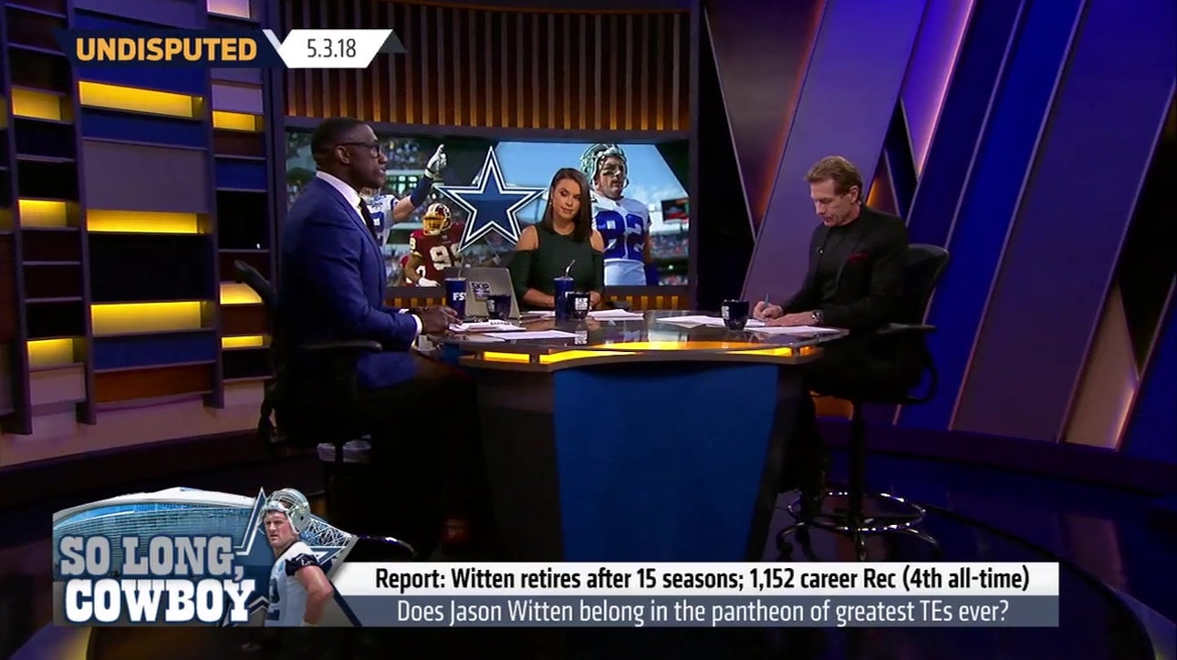 Skip and Shannon on Jason Witten's Hall of Fame credentials ' NFL ' UNDISPUTED