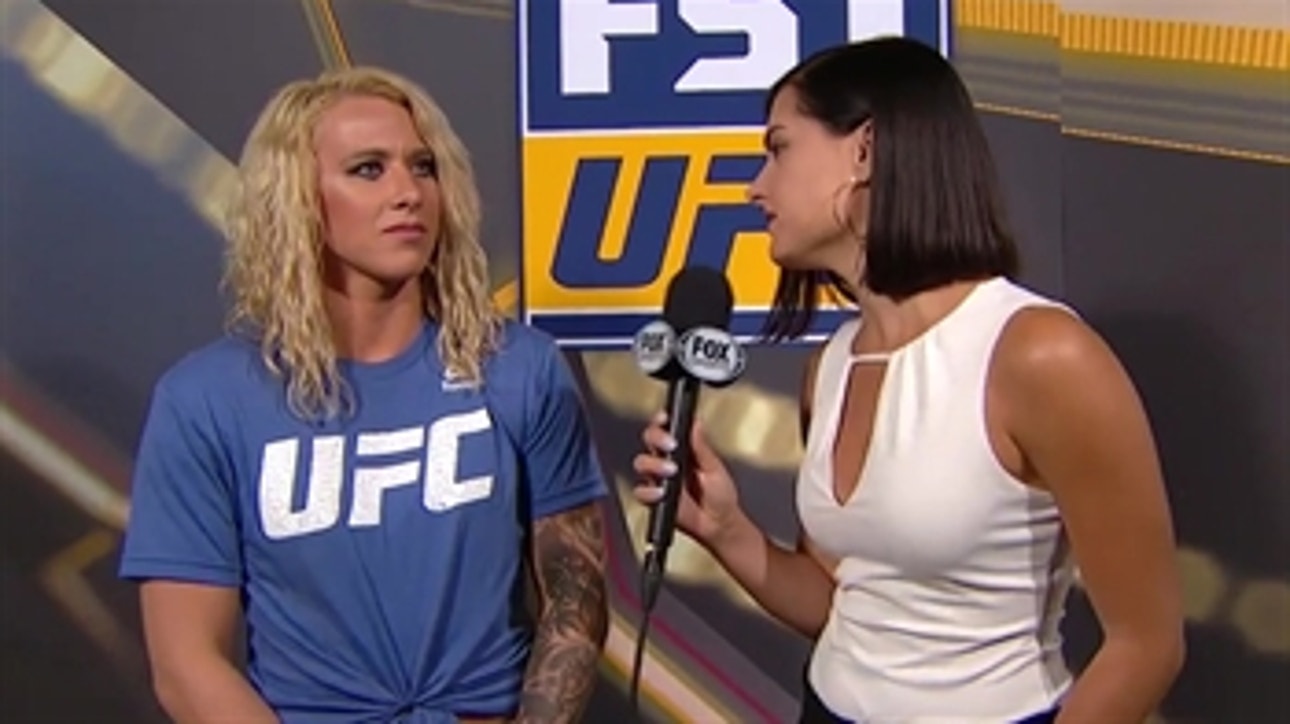 Amanda Cooper goes off on Mackenzie Dern ' INTERVIEW ' WEIGH-INS ' UFC 224