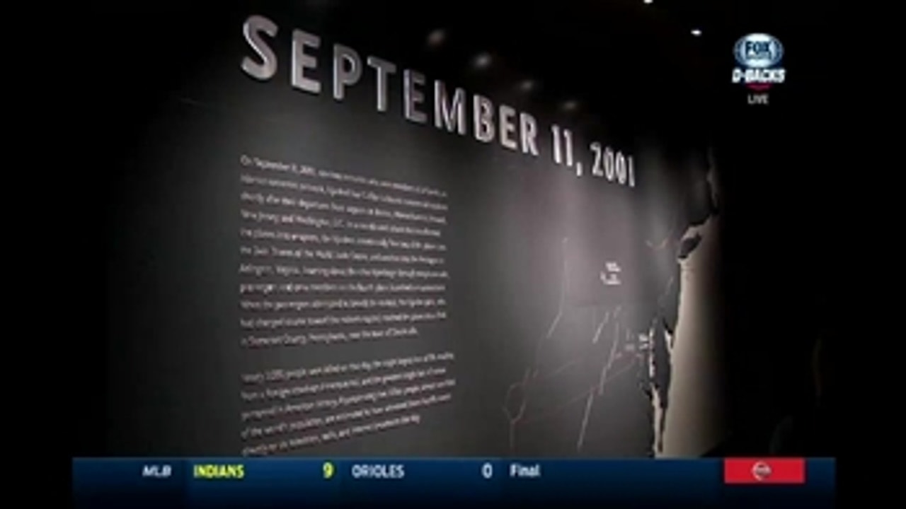 D-backs visit September 11 Memorial and Museum