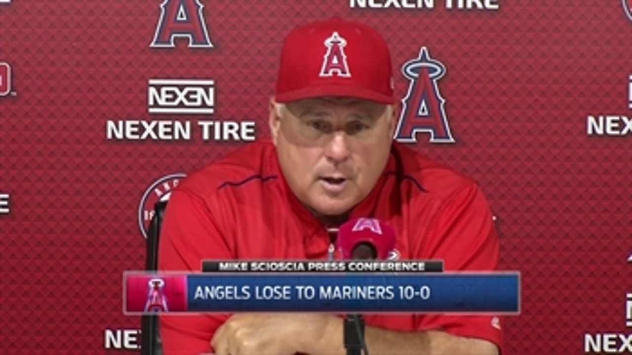 Scioscia says Angels will 'turn the page on this one' after 10-0 loss