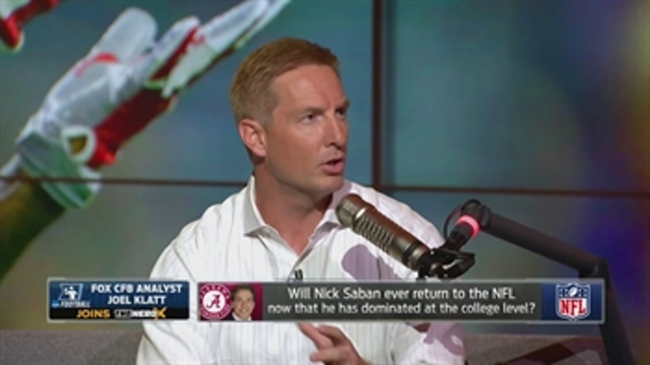 Joel Klatt talks NFL Draft, Nick Saban and more ' THE HERD (FULL INTERVIEW)