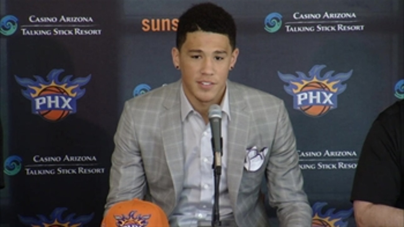 Devin Booker introduced