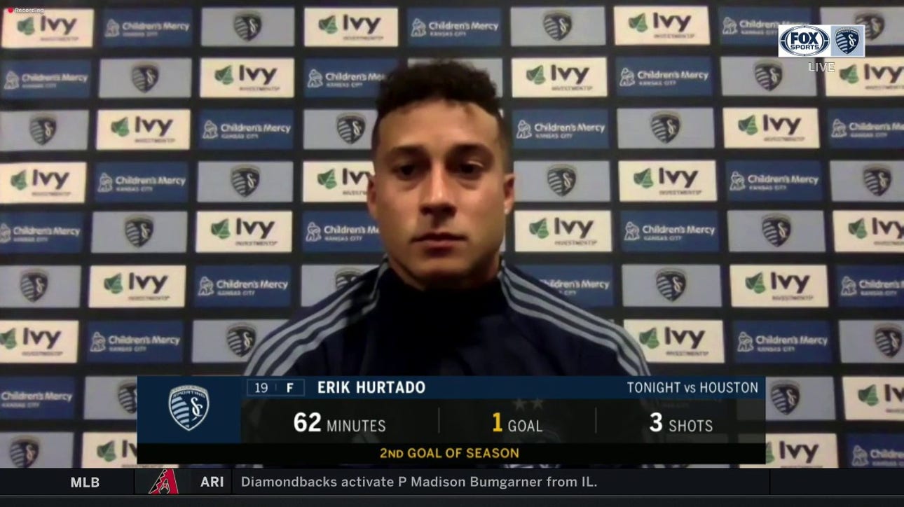 Erik Hurtado: 'We were good as a team' in loss to Houston