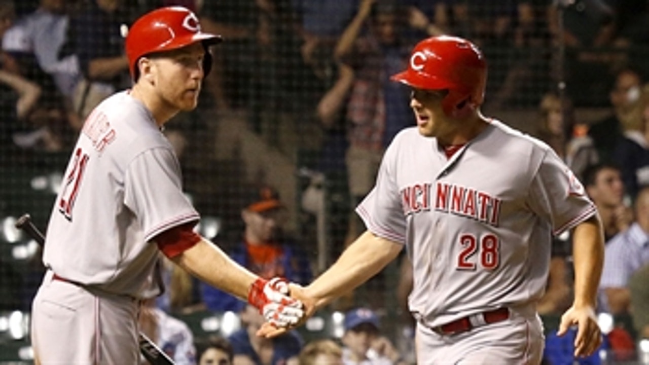 Mesoraco's grand slam helps Reds beat Cubs