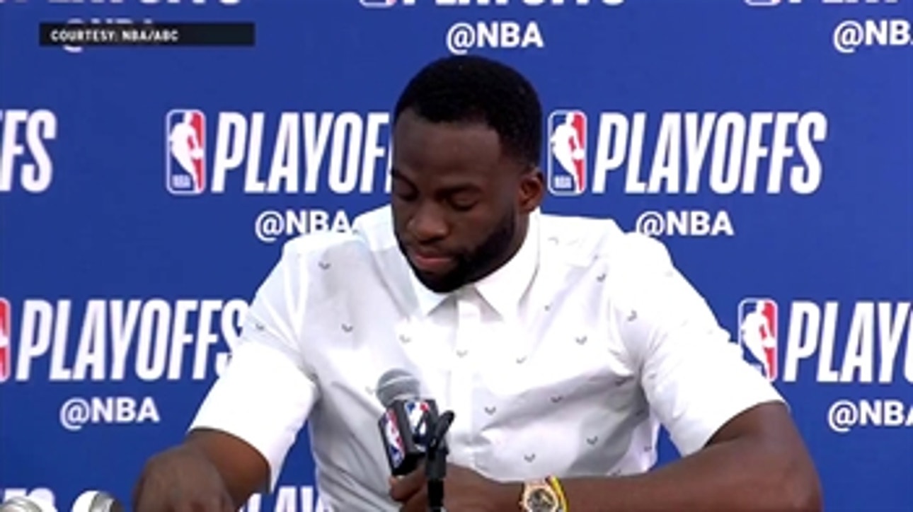 Draymond Green on receiving a technical in Game 4 ' Warriors at Pelicans