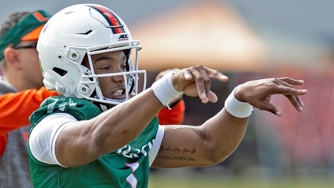 Reggie Bush lays out expectations for D'Eriq King as Miami takes on Louisville