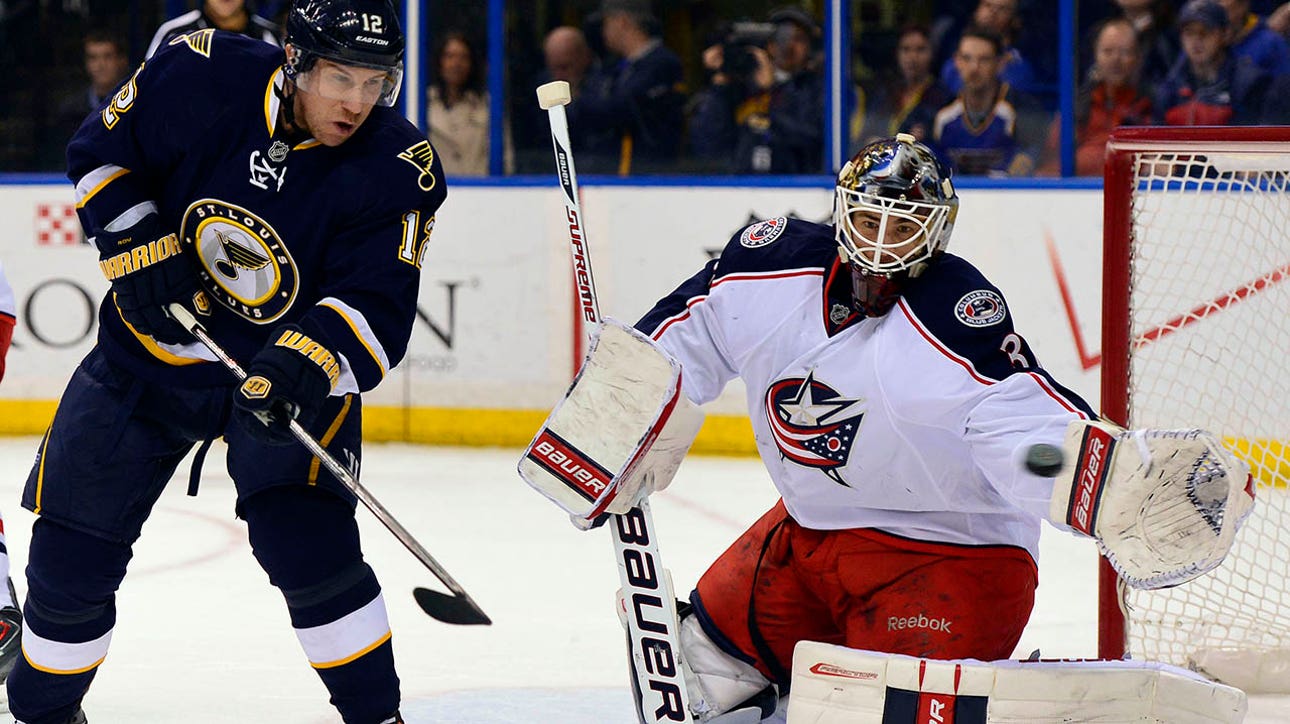 Blue Jackets can't contain Blues