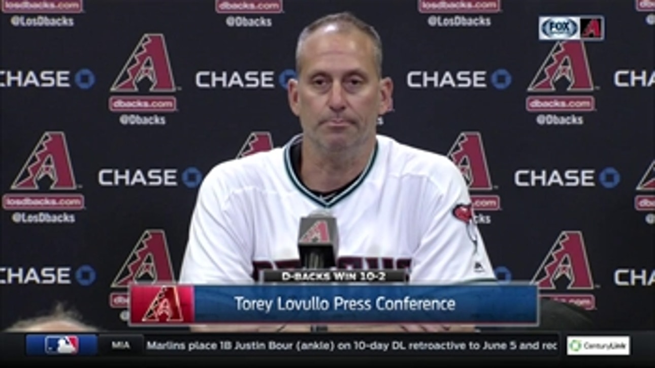 Torey Lovullo: Robbie Ray pitching with 'fearlessness'