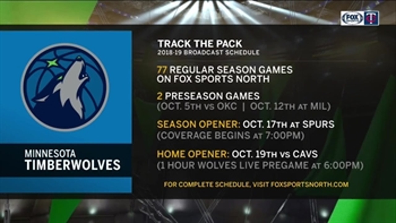 FSN to broadcast 77 Wolves games this season