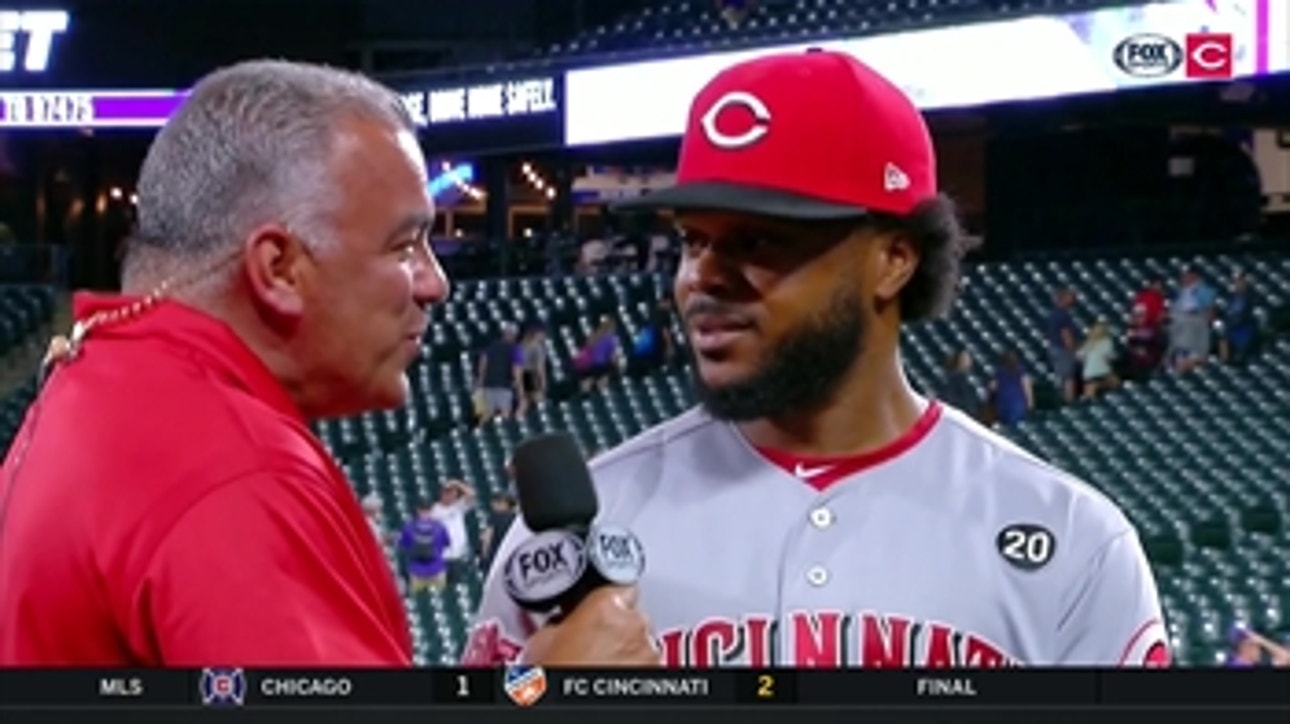 Phillip Ervin tied a Reds single game record with 6 hits on Saturday night