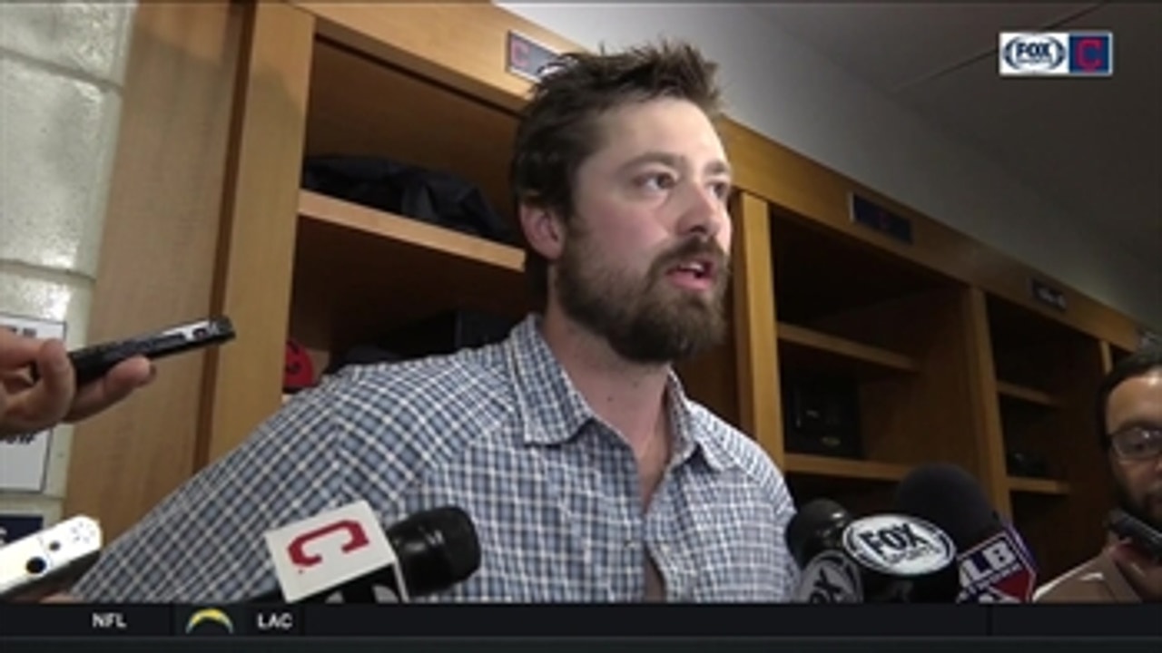 Andrew Miller on giving up a rare home run to a lefty