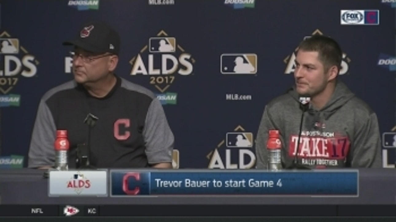 Tito, Trevor Bauer on the righty's readiness for Game 4