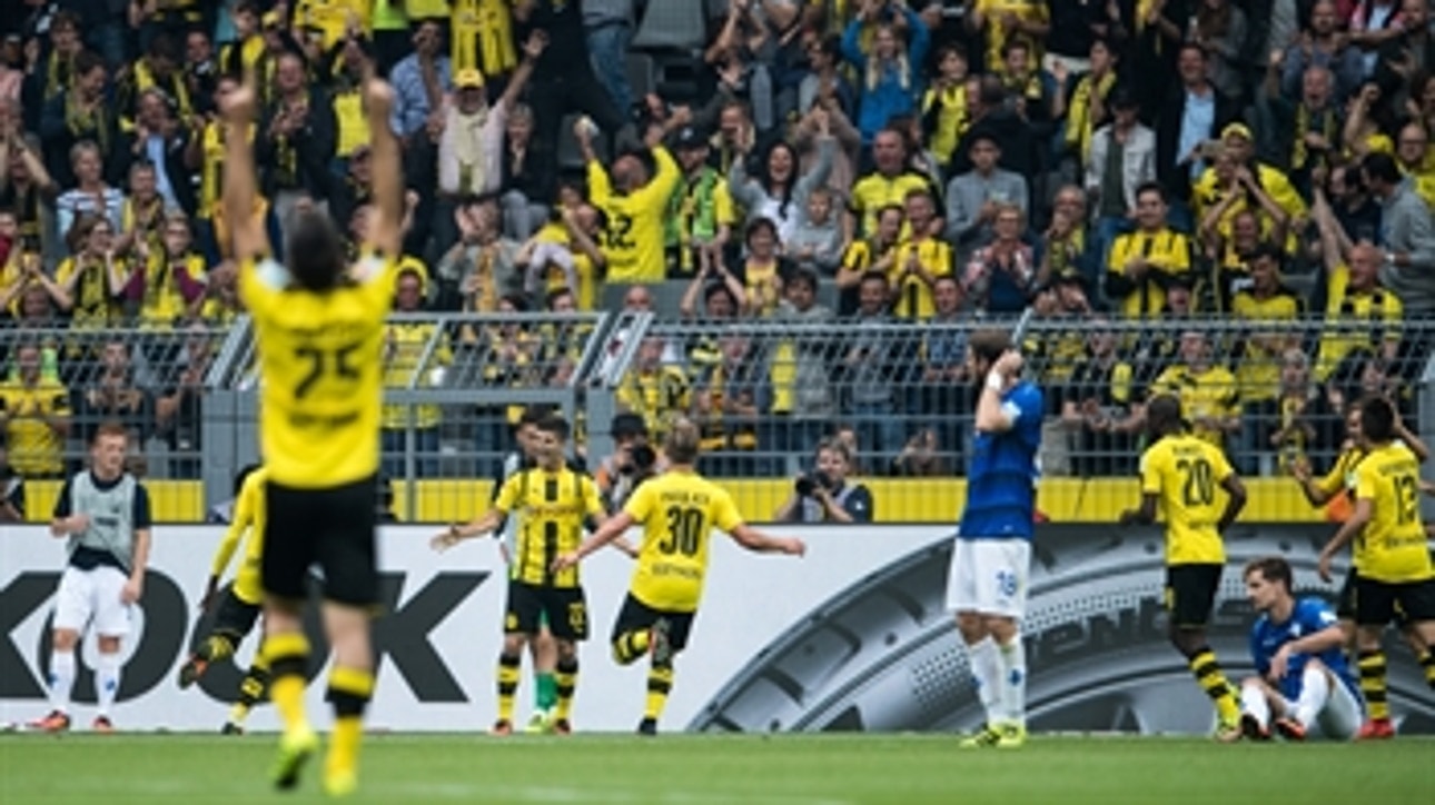 Christian Pulisic scores against Darmstadt ' 2016-17 Bundesliga Highlights