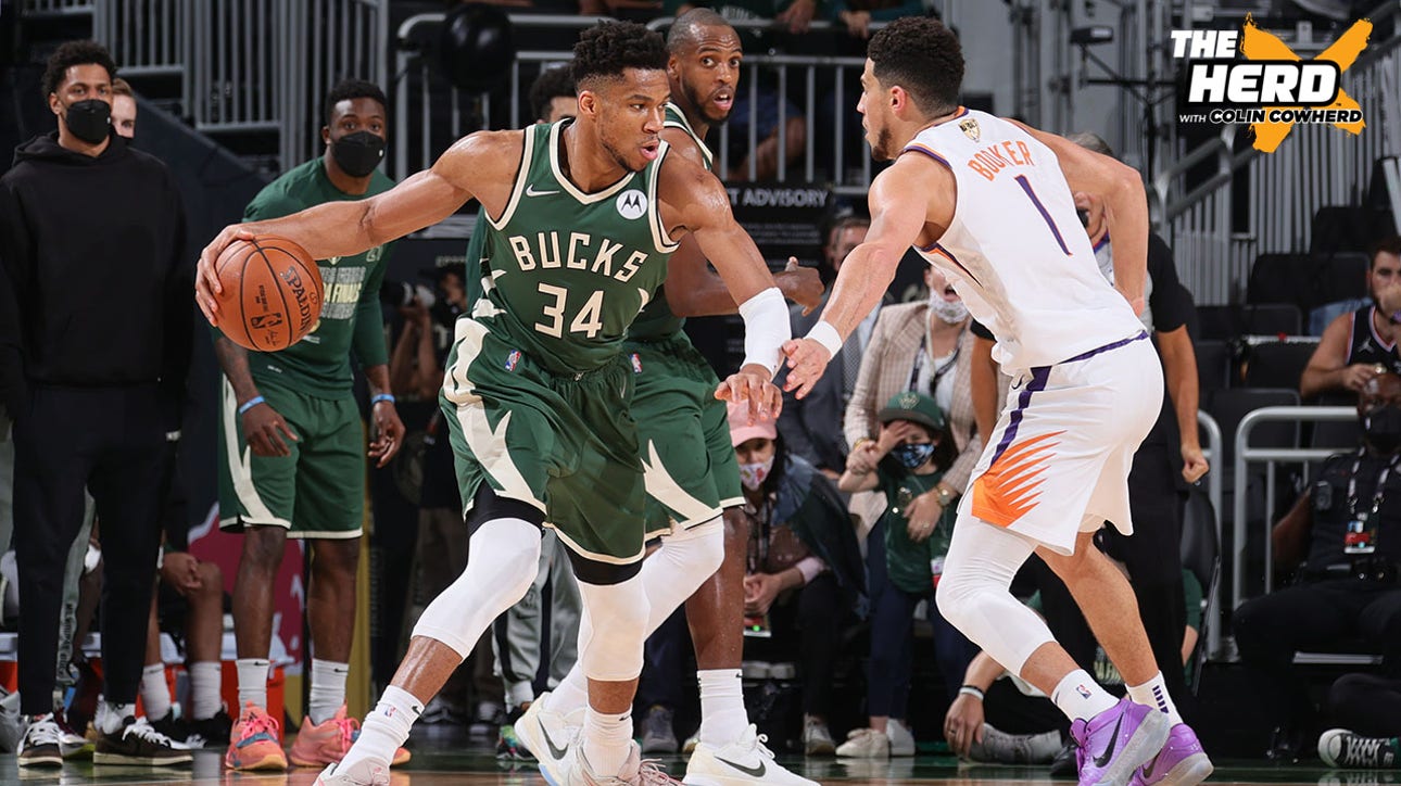 Ric Bucher talks Giannis' strong play during the Finals & whether the Suns should worry about Devin Booker's GM 3 woes I THE HERD