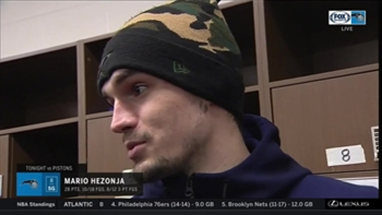 Mario Hezonja critiques his performance after 28-point game