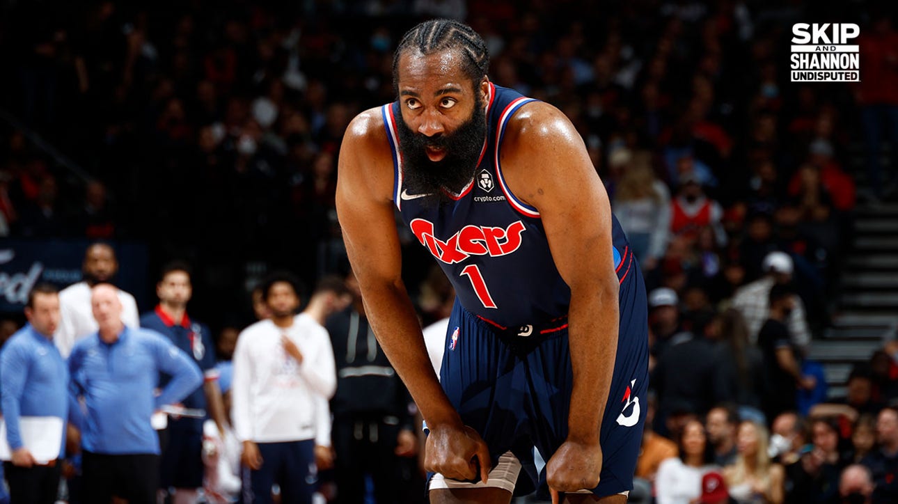 How much pressure is James Harden under with Embiid out vs. Heat? I UNDISPUTED