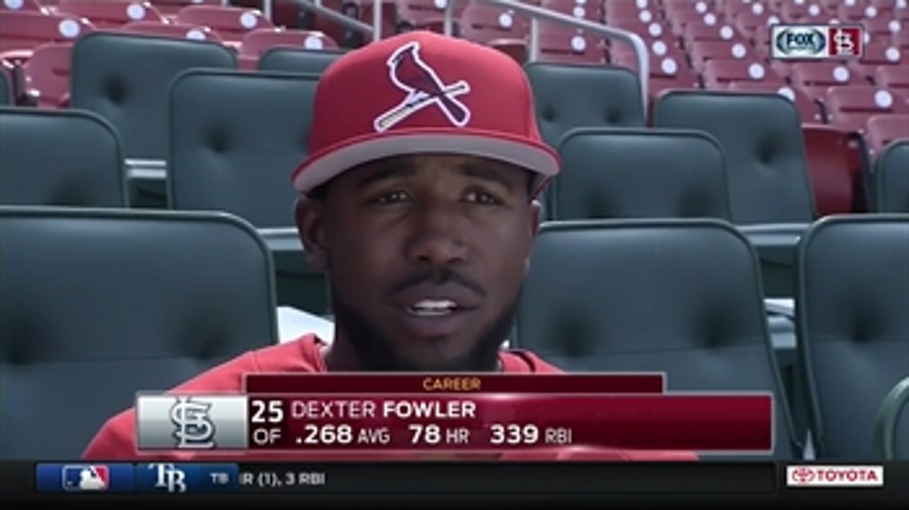 Fowler: 'It's weird looking at the field from this side'