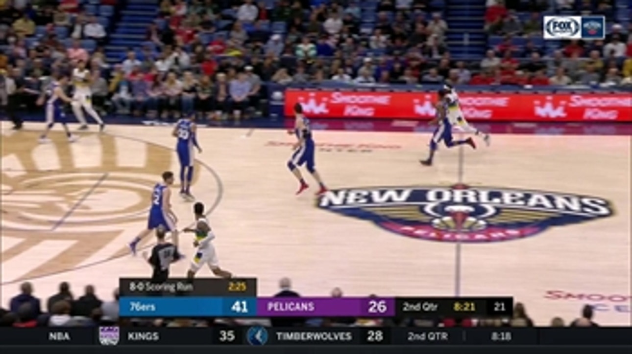 HIGHLIGHTS: Jrue Holiday driving Layup