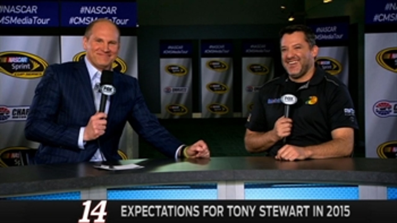 Tony Stewart Interview - NASCAR Media Tour