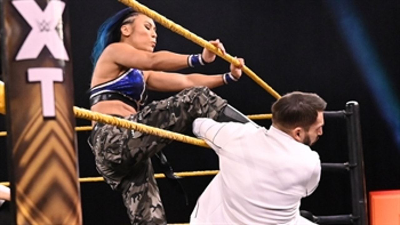 Candice LeRae and Johnny Gargano target Mia Yim: WWE NXT, May 20, 2020