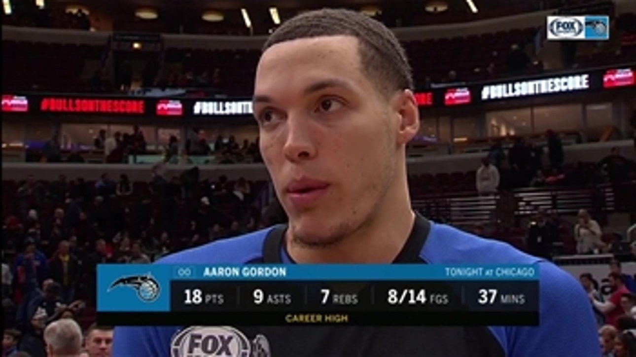Aaron Gordon on win over Bulls: 'We came back and took care of business this time'
