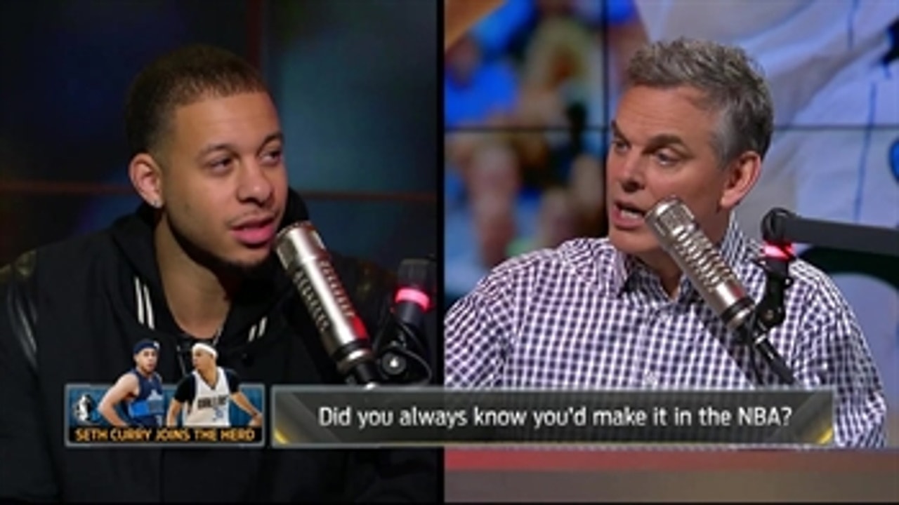 Seth Curry details his journey to the NBA ' THE HERD (FULL INTERVIEW)