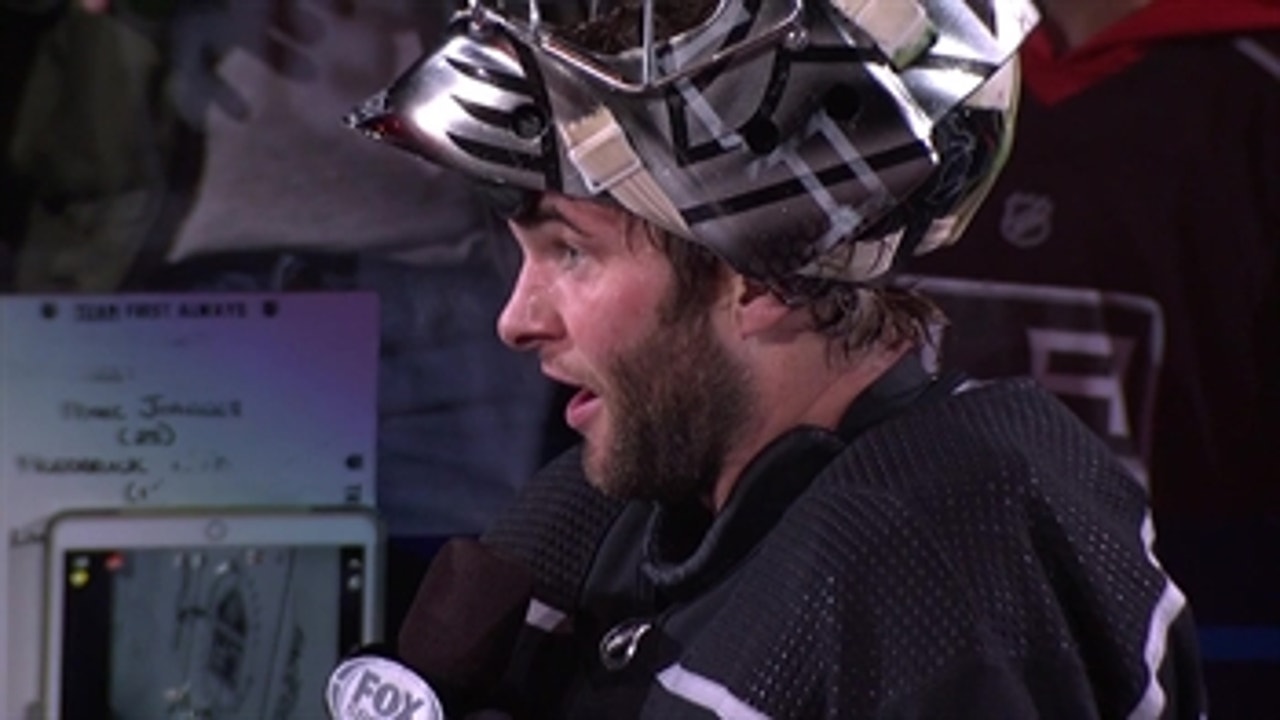 Jack Campbell has 36 saves in place of Jonathan Quick