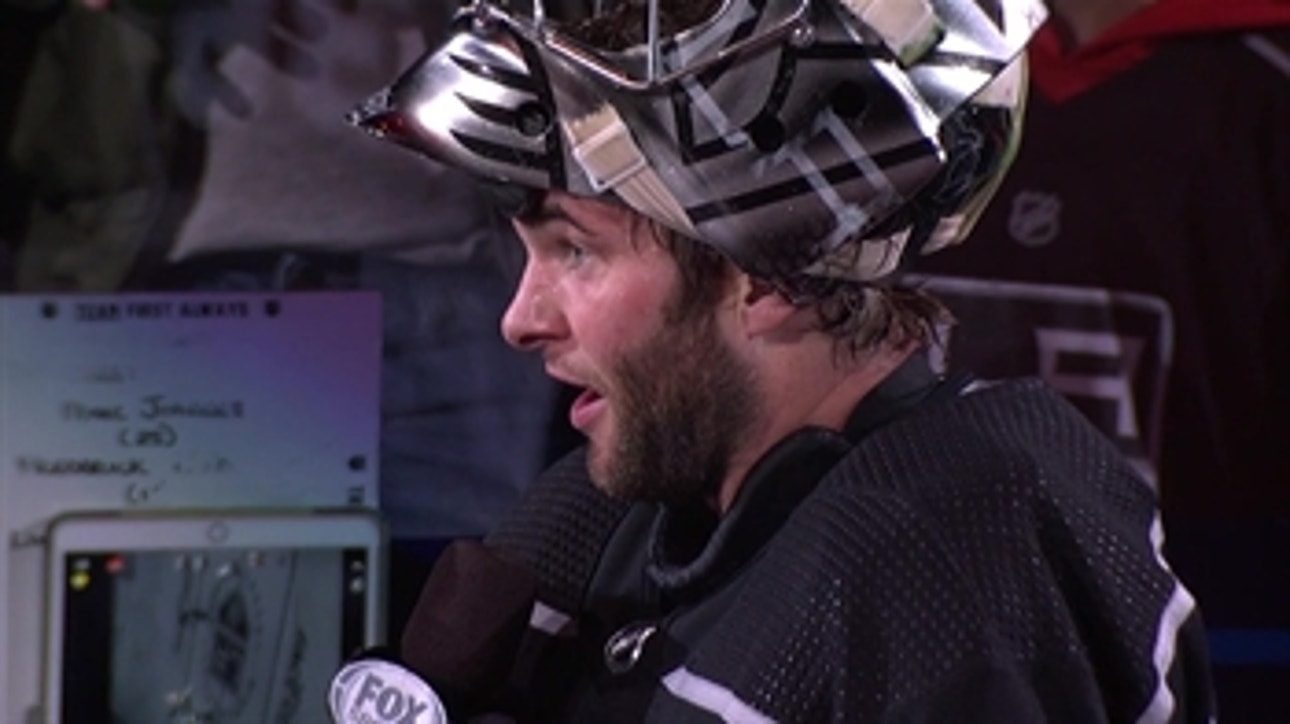 Jack Campbell has 36 saves in place of Jonathan Quick