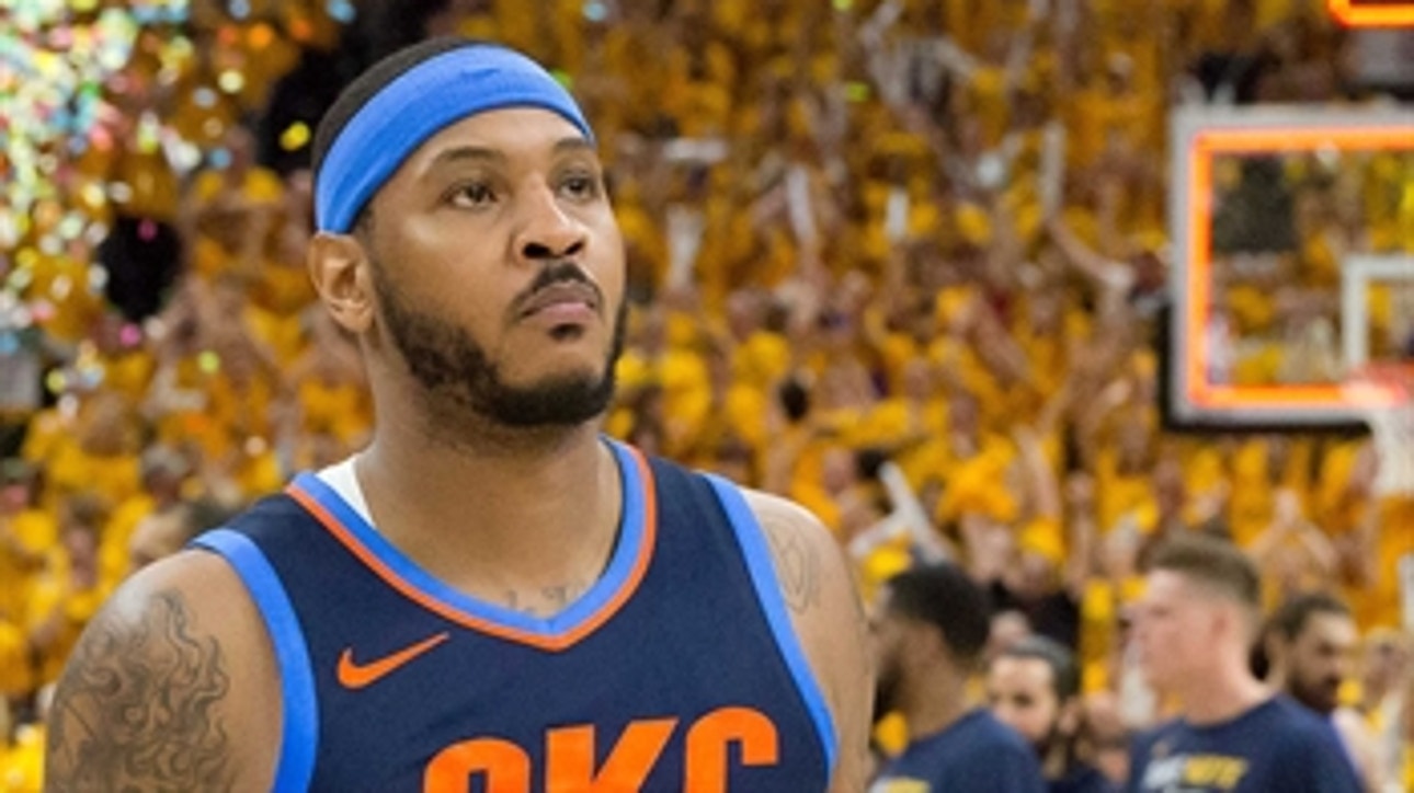 Cris Carter on what's limiting Carmelo Anthony's choices next season