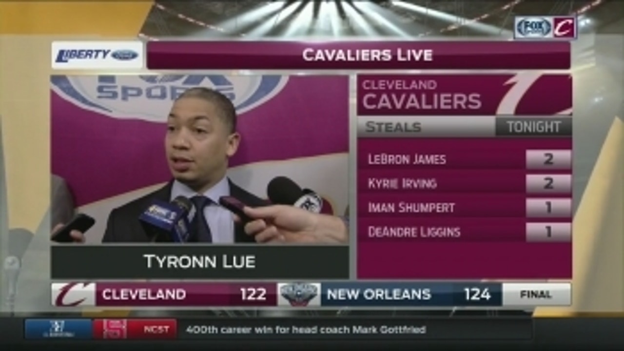 Ty Lue takes the blame for LeBron's minutes
