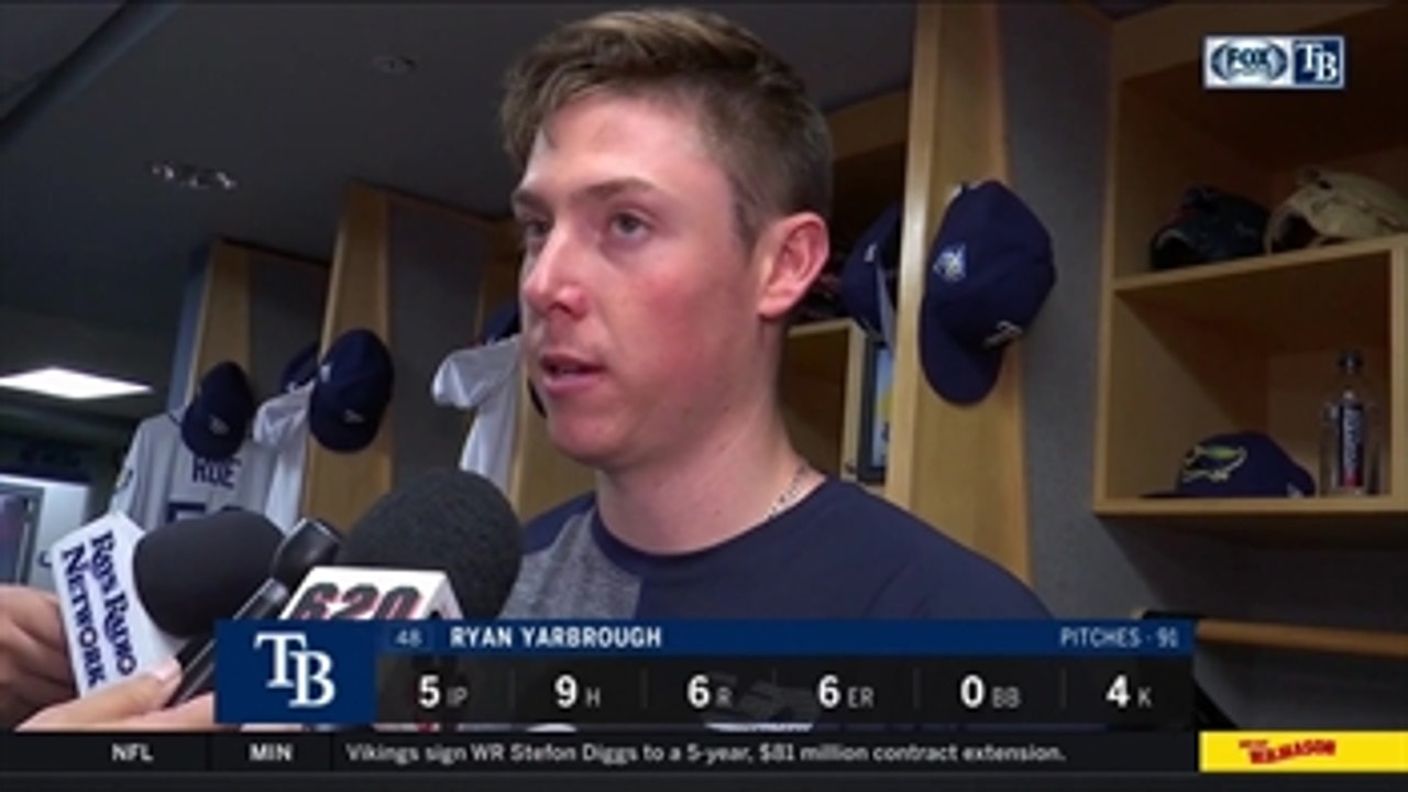 Rays rookie LHP Ryan Yarbrough on picking up 10th win of season