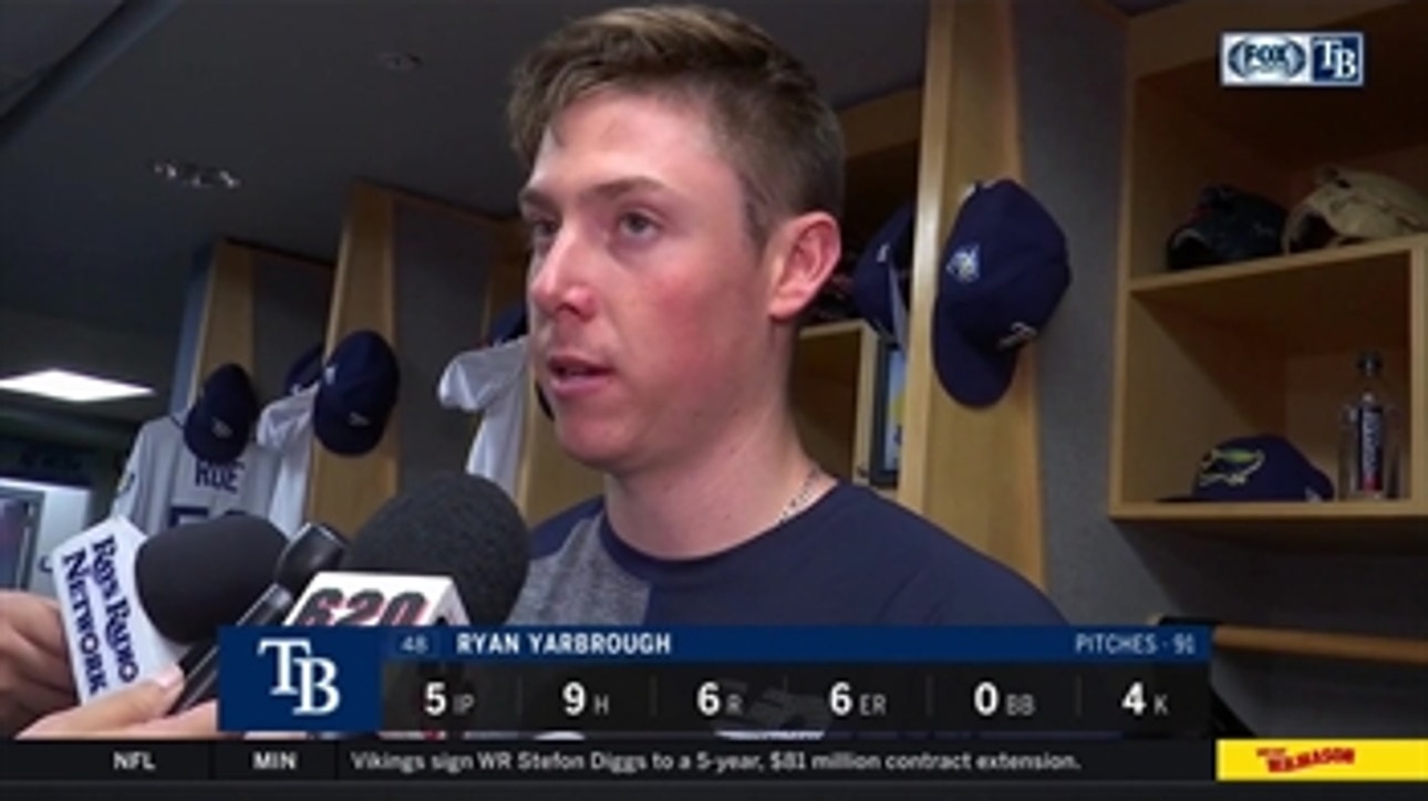 Rays rookie LHP Ryan Yarbrough on picking up 10th win of season