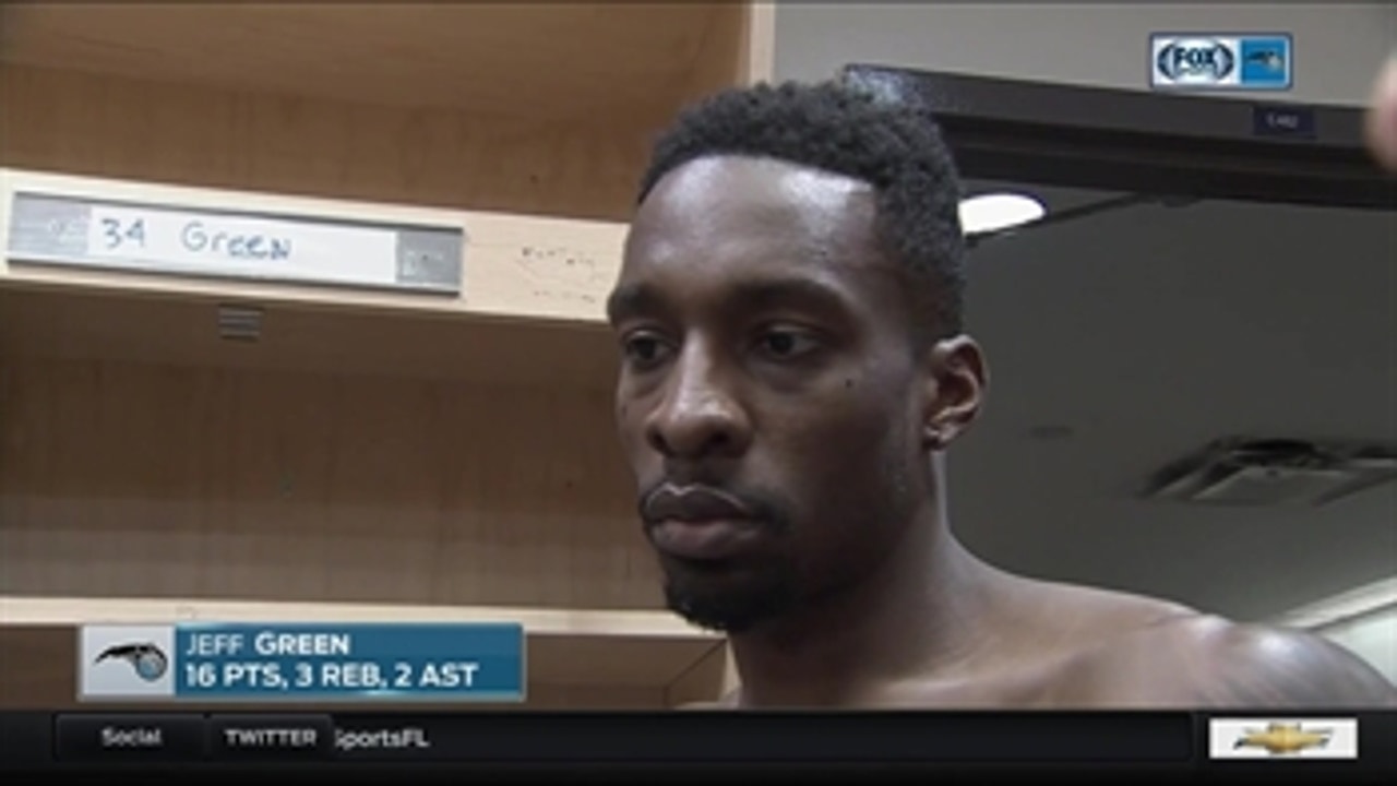 Jeff Green: We played together, that was the best part