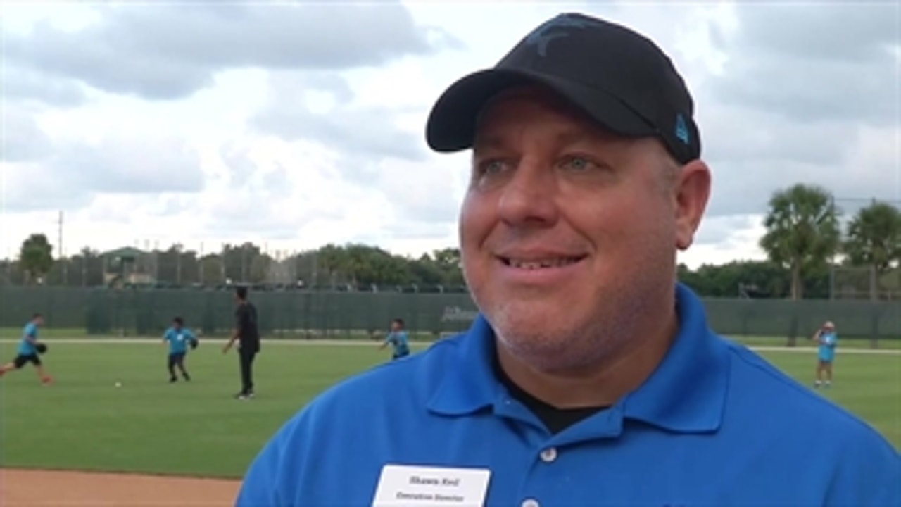 Marlins make an impact on field with Boys and Girls Club
