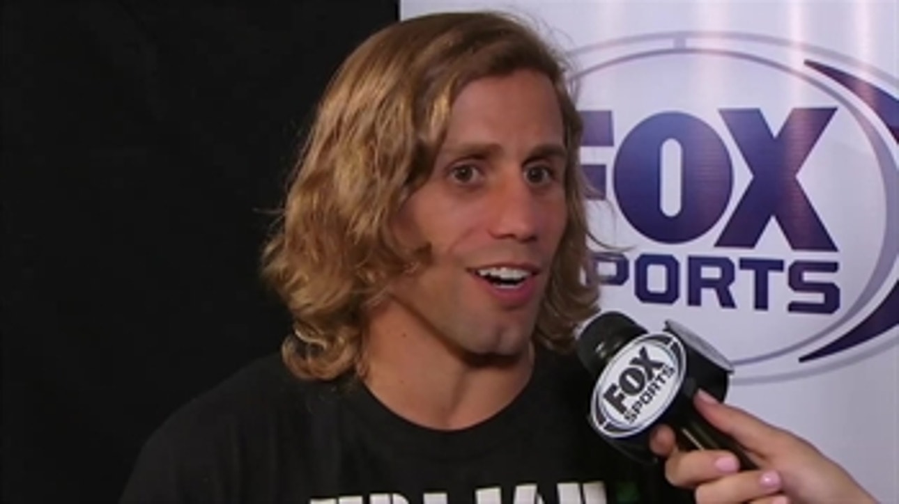 Faber on rooming next to Edgar before their fight