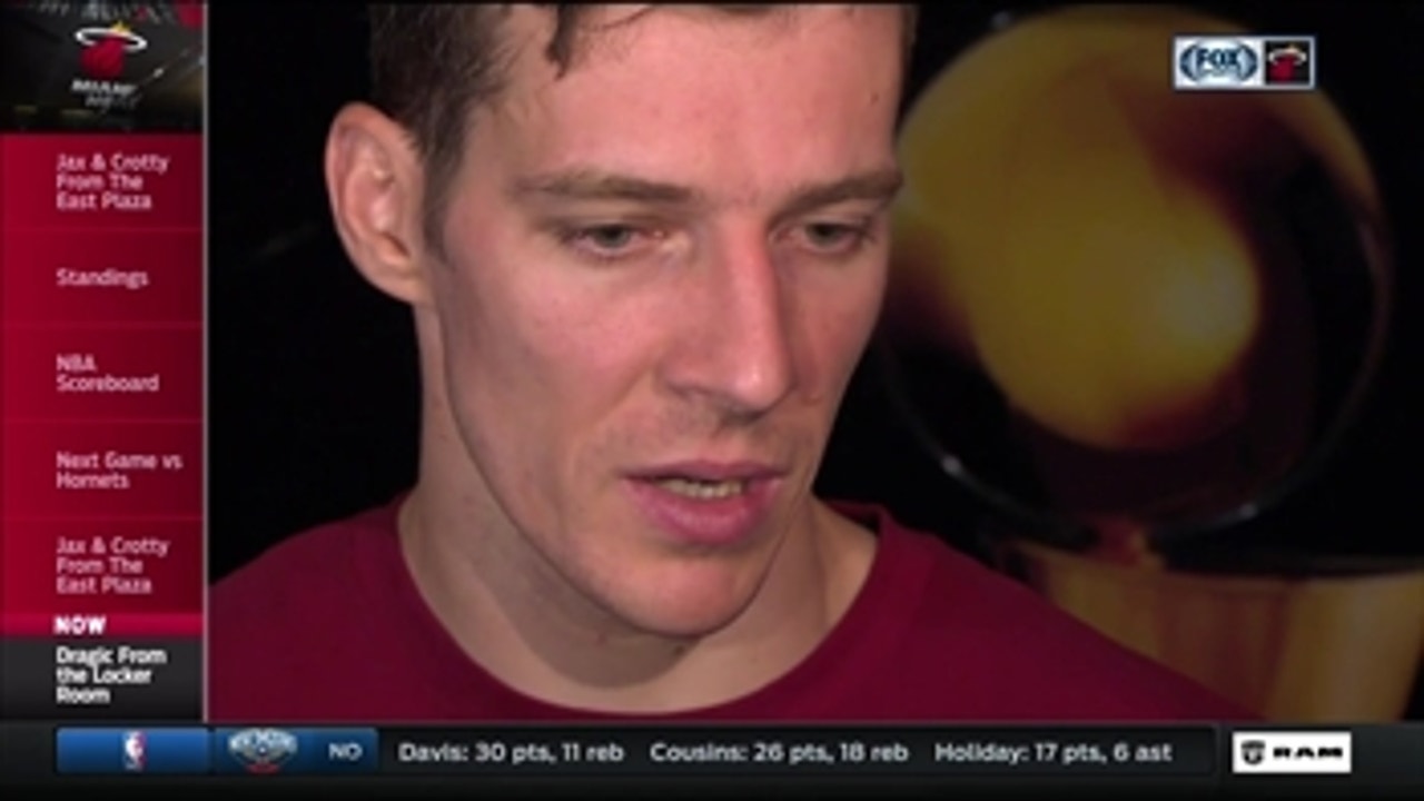 Goran Dragic says Heat can't win when they let opponents shoot so well