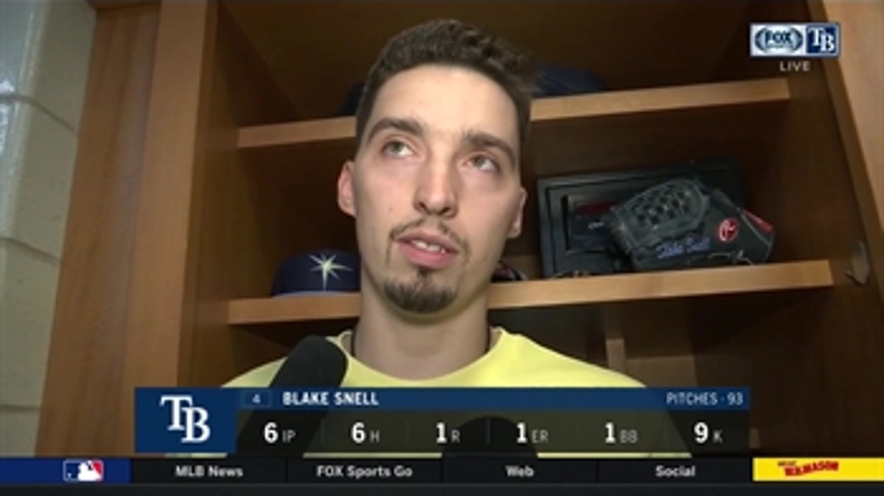 Blake Snell credits Rays' pitching staff, newly acquired catcher Erik Kratz for win over Yankees