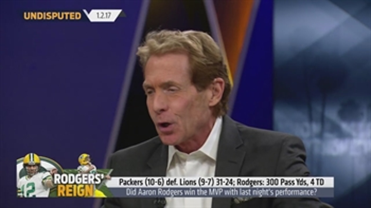 Aaron Rodgers is not Skip's NFL MVP - Here is why | UNDISPUTED