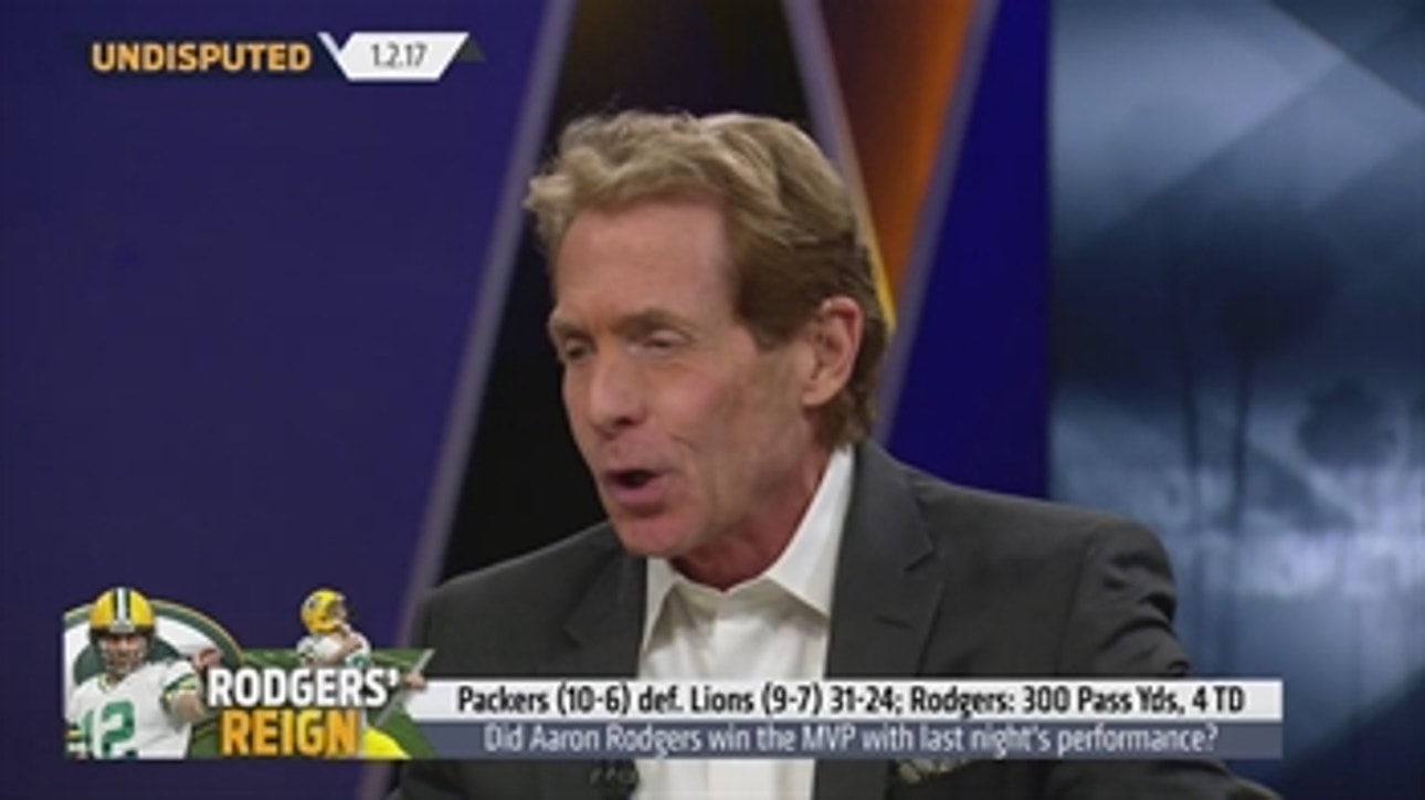 Aaron Rodgers is not Skip's NFL MVP - Here is why | UNDISPUTED