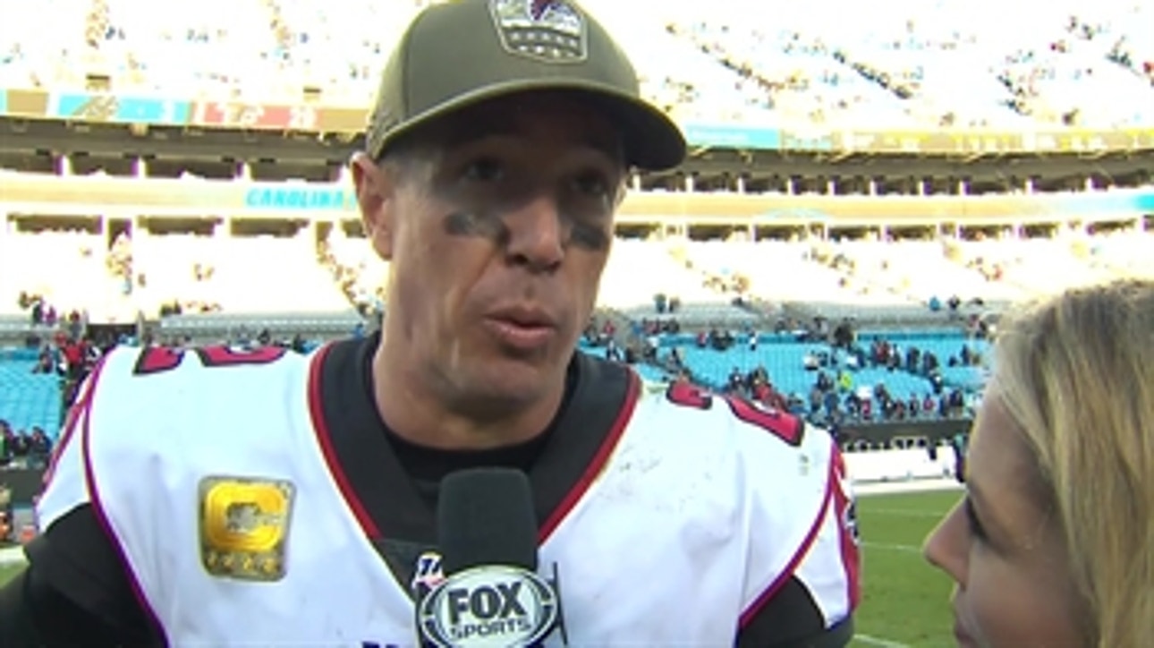 Matt Ryan after win over Panthers: 'We're in good shape' if defense keeps dominating