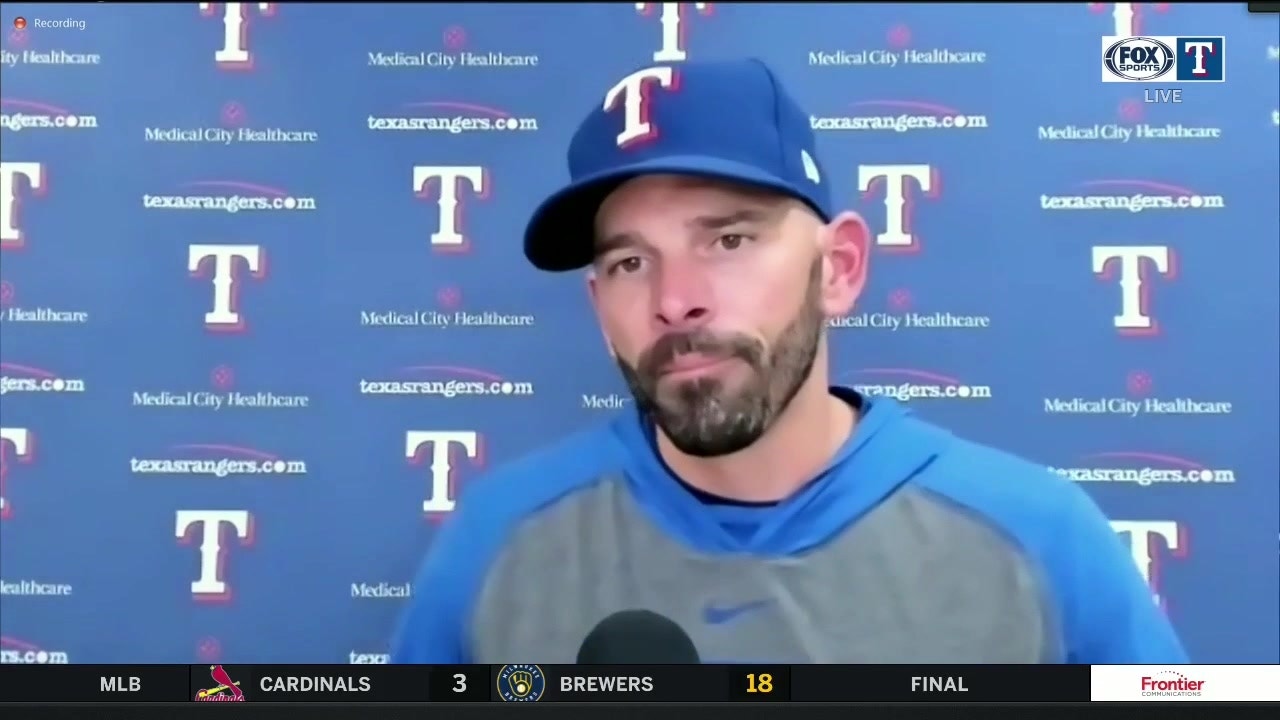 Chris Woodward on Rangers 41 loss to Houston ' Rangers Live