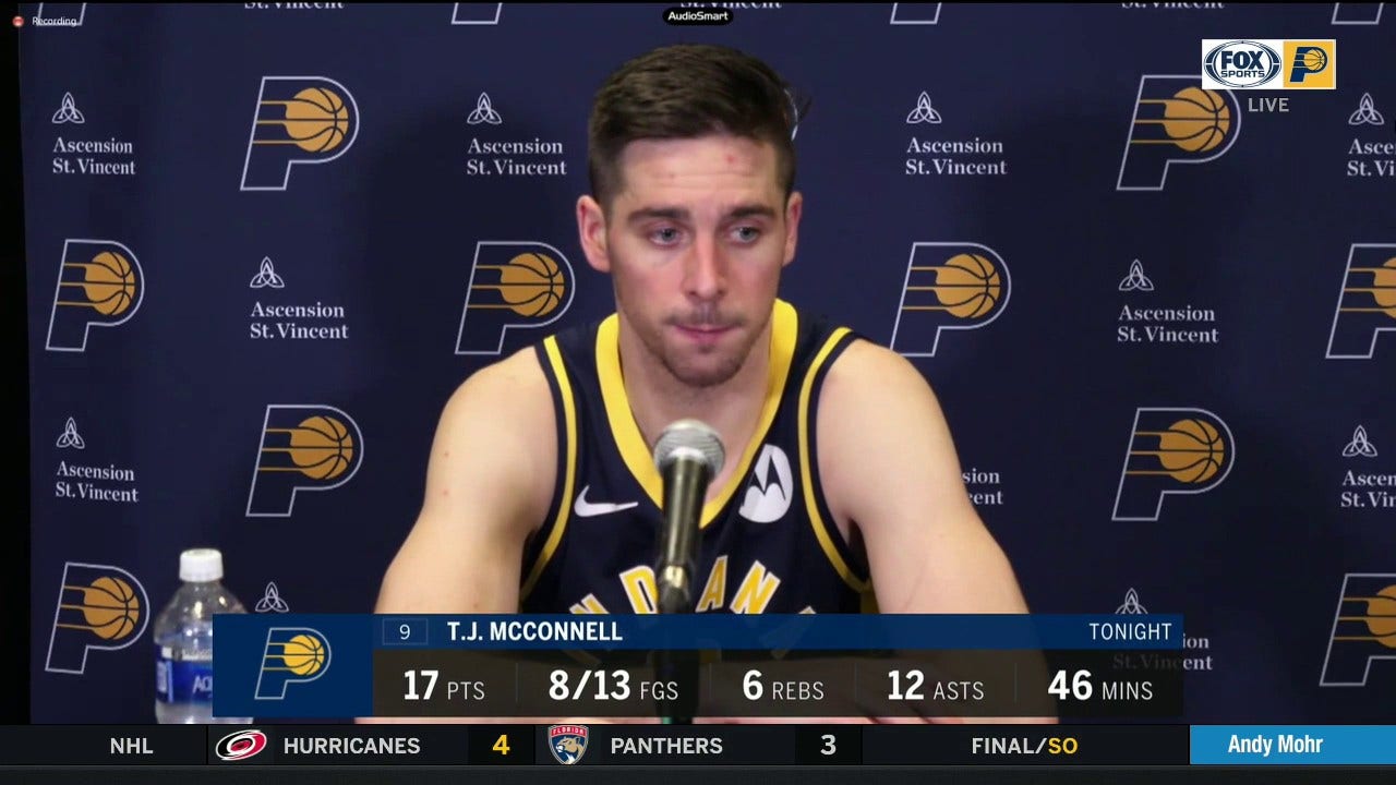 McConnell on final Pacers' player: 'That's 1000 percent on me'