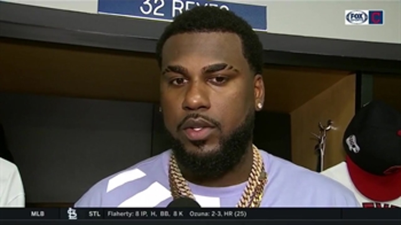 Franmil Reyes just missed a game-tying HR in the 9th inning