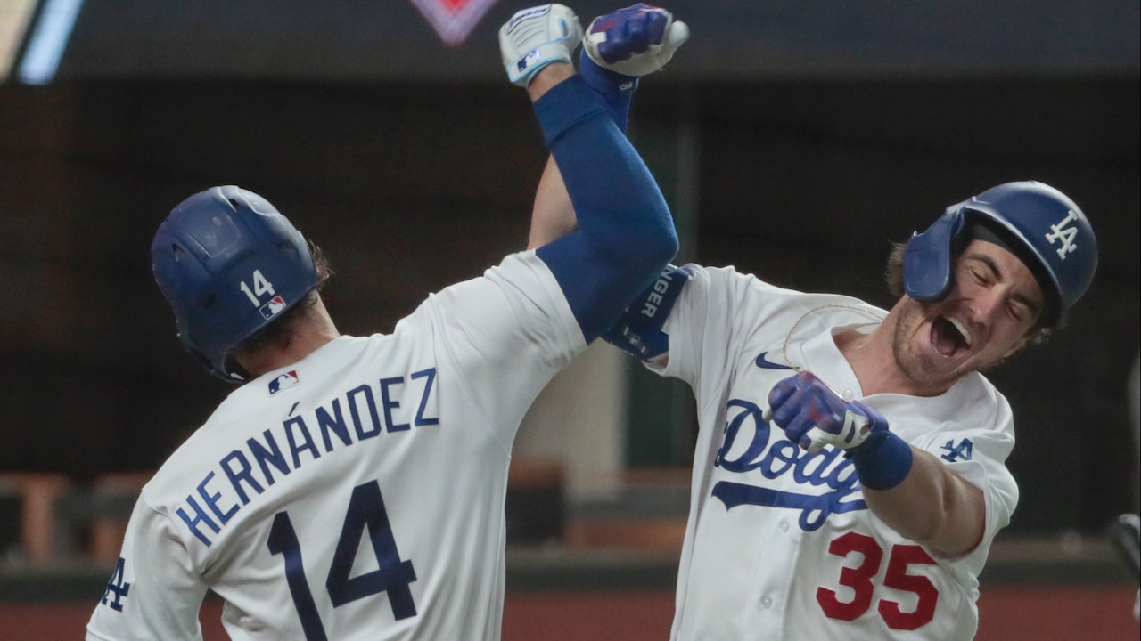 Nick Wright reacts to Dodgers Gm 7 win v Braves to reach the World Series, has faith LA can win it all ' FIRST THINGS FIRST