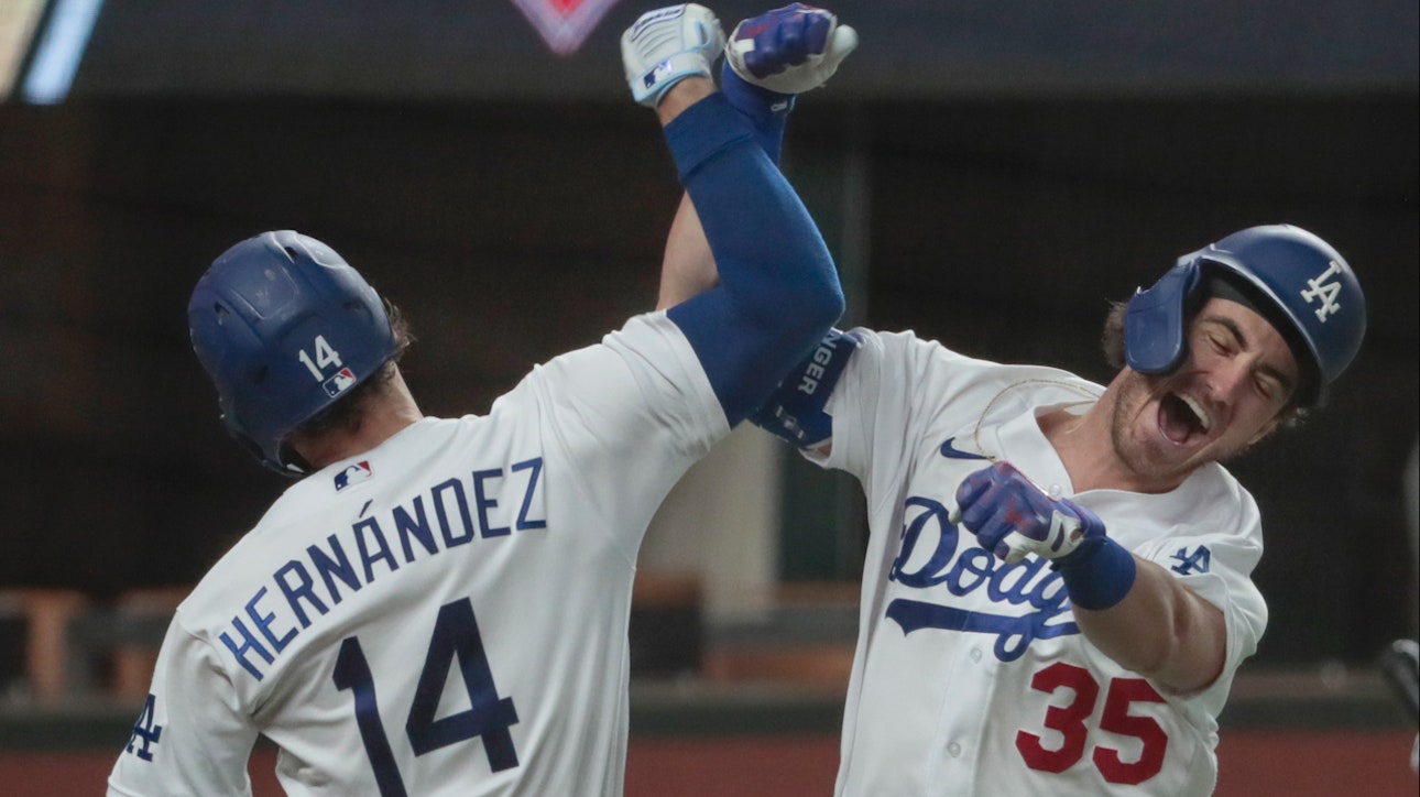 Nick Wright reacts to Dodgers Gm 7 win v Braves to reach the World Series, has faith LA can win it all | FIRST THINGS FIRST