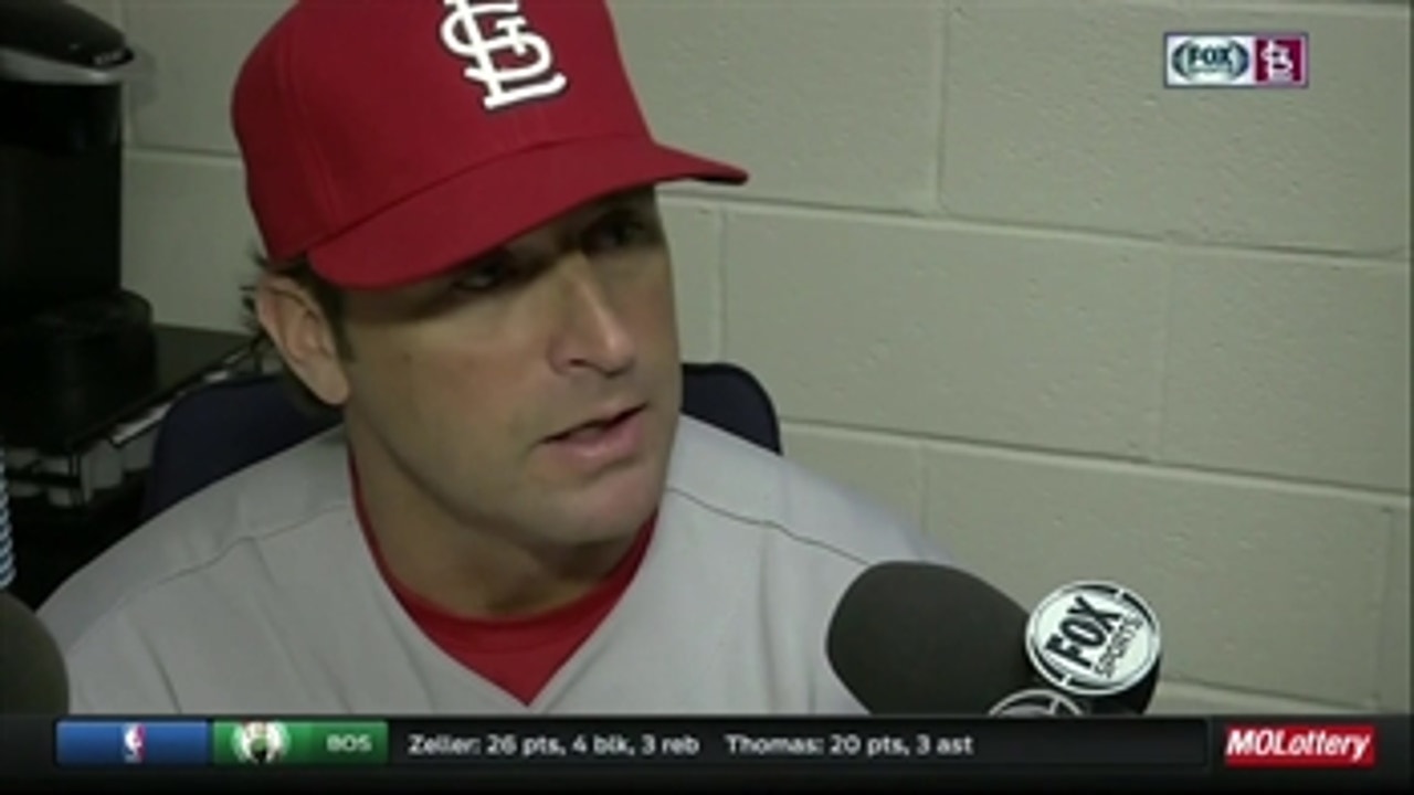 Matheny on the help the Cards got off the bench to beat Braves